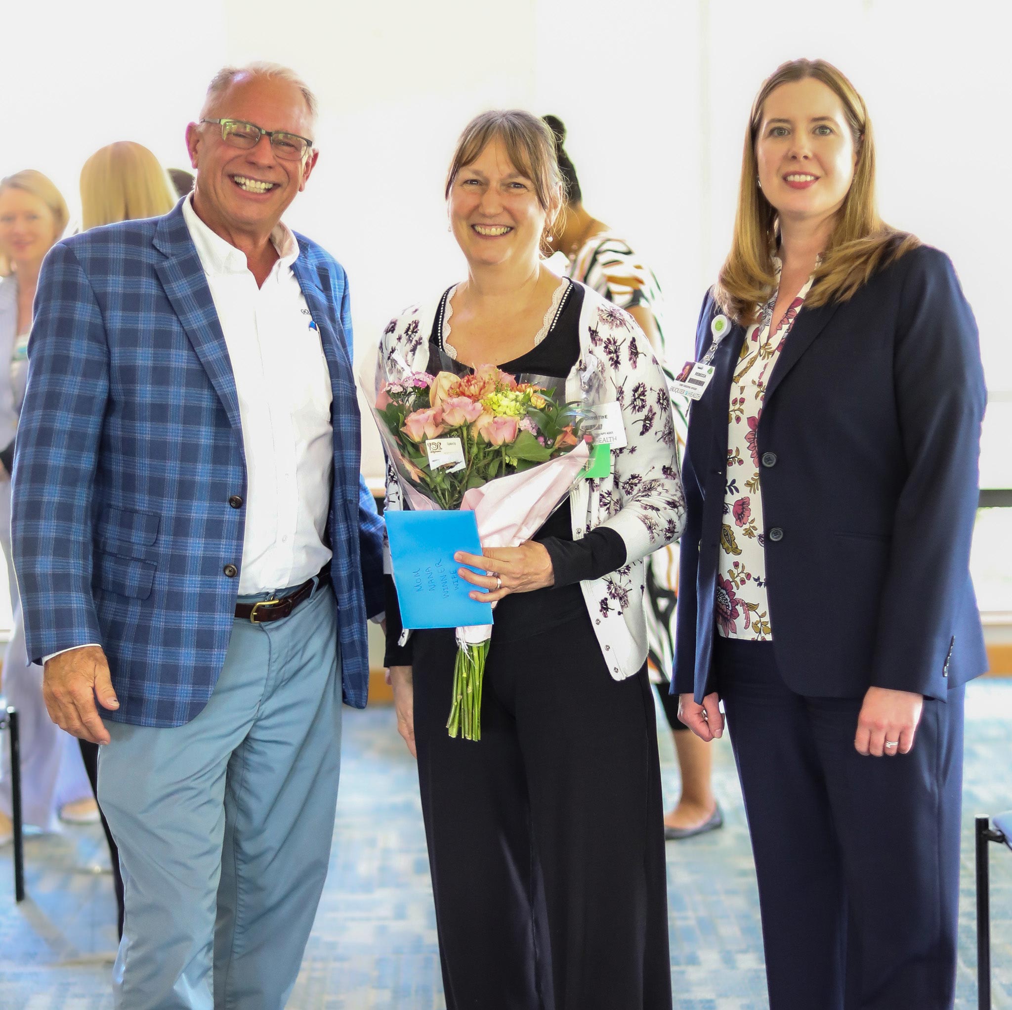 Joel Barkman, Christine Helsel, Rebecca Segal