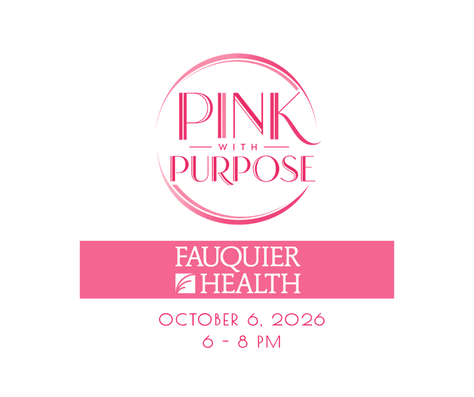Fauquier Health to Host Pink with Purpose October 6
