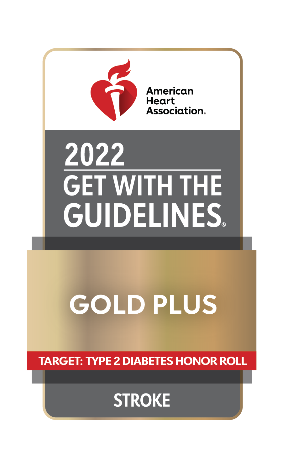 American Heart Association - 2022 Gold Plus - Stroke